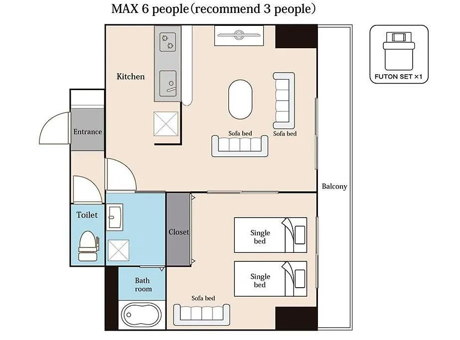 Apartment Tender Sapporo